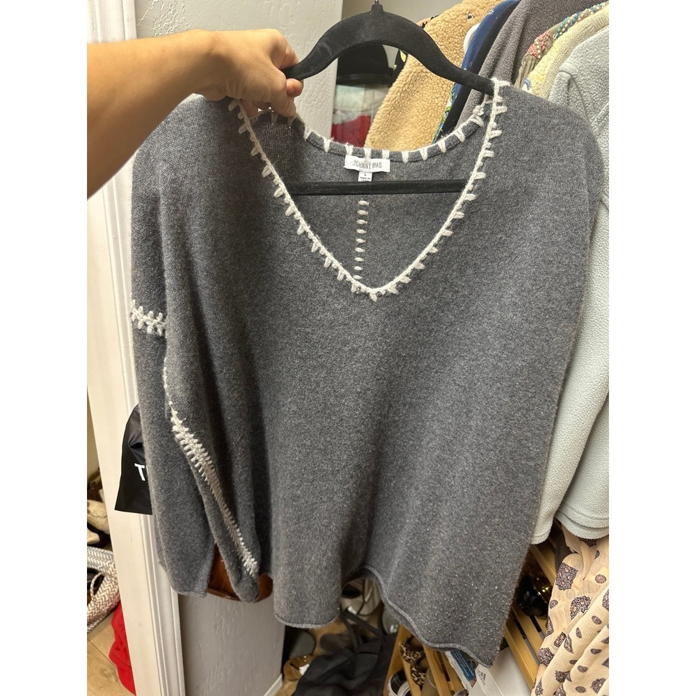 Johnny was cashmere Sweater large